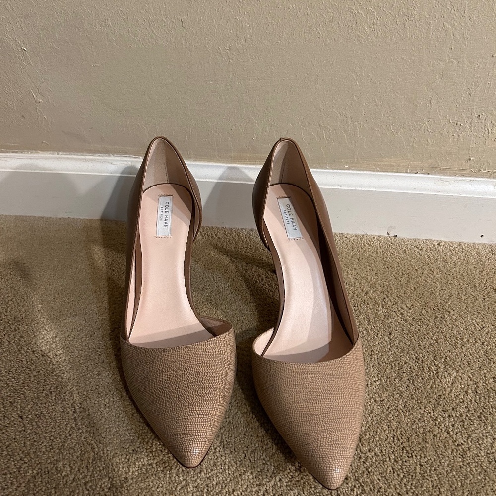 Cole Haan Two Toned Pointed Heel